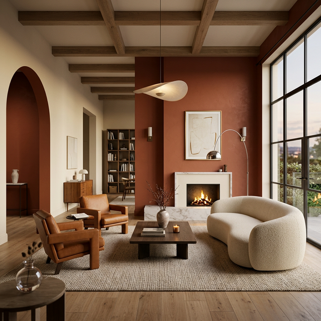 Premium interior wall painted by Maple Paints — India's trusted paint brand since 1975